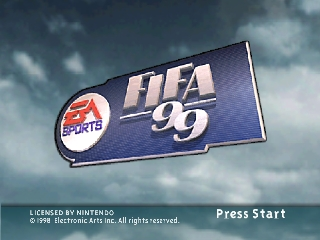 FIFA 99 (USA) (En,Fr,De,Es,It,Nl,Pt,Sv) Title Screen